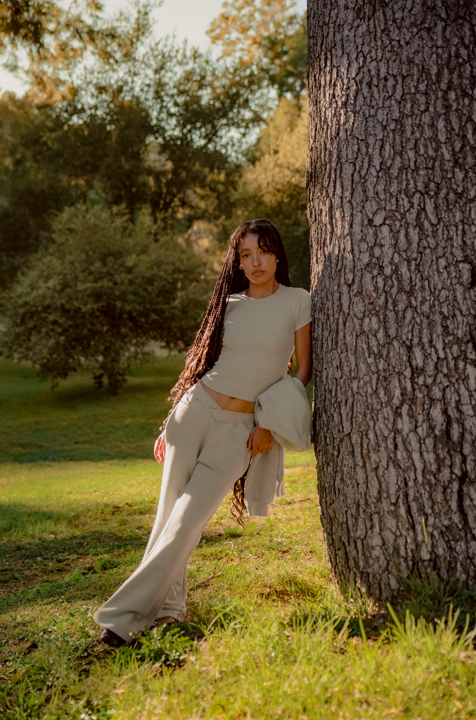 Criss-Cross Applesauce Flare Sweatpants