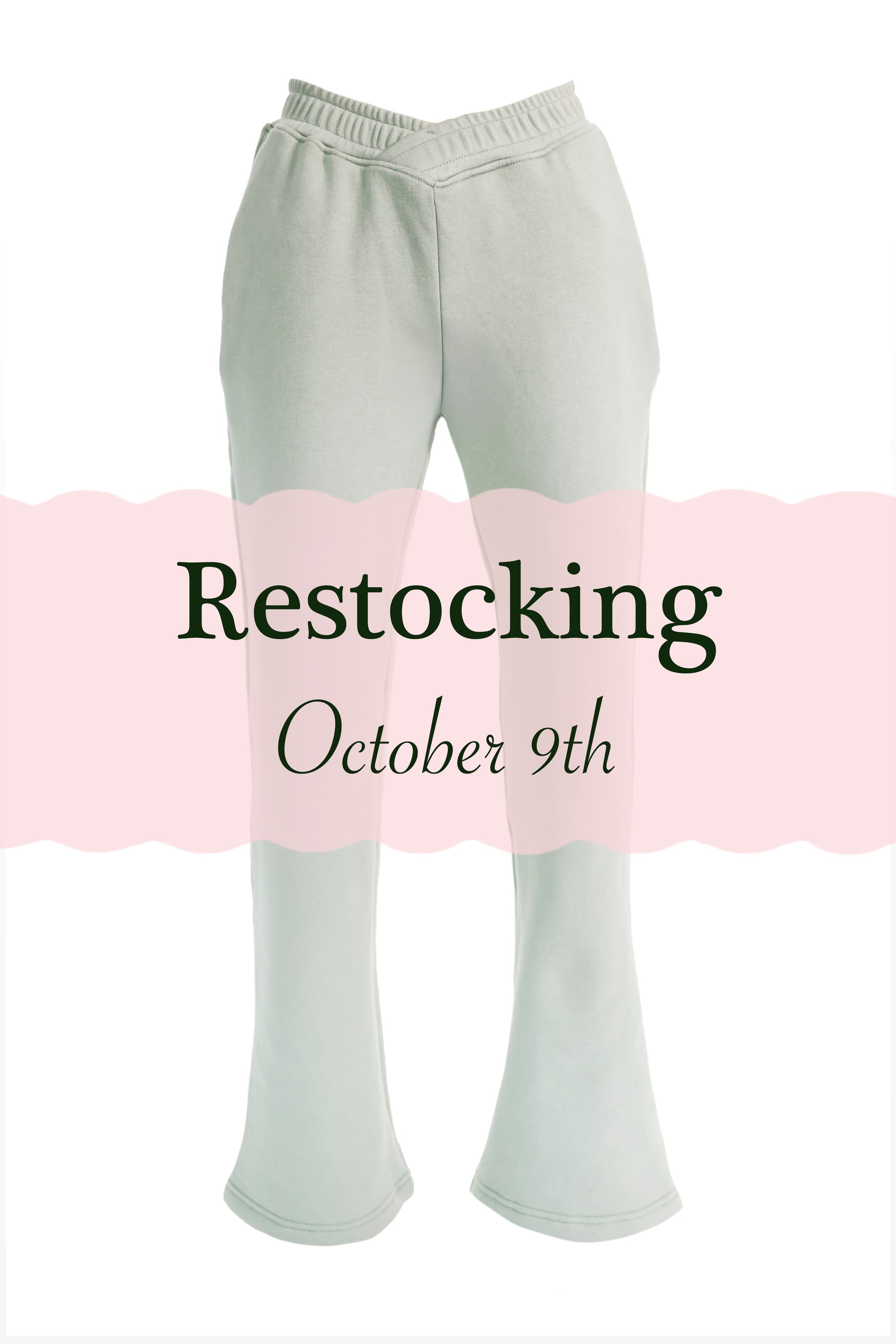Criss-Cross Applesauce Flare Sweatpants
